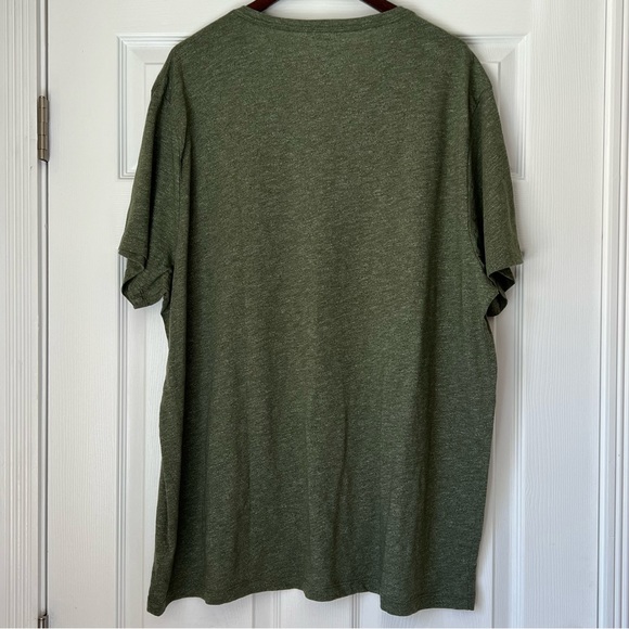 NEW! Old Navy Basic Heather Green Tee Sz XXXL - Picture 4 of 5